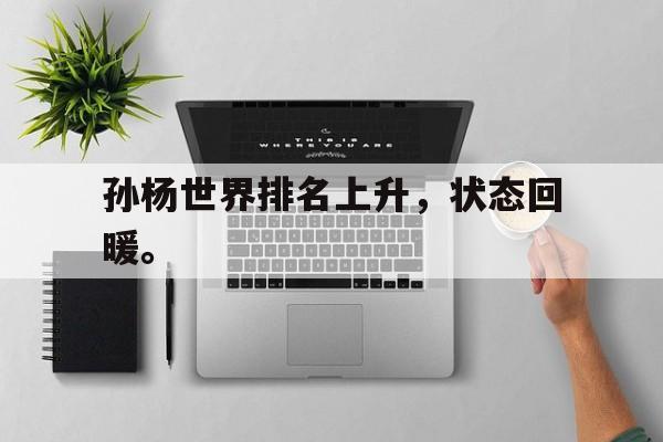 孙杨世界排名上升，状态回暖。