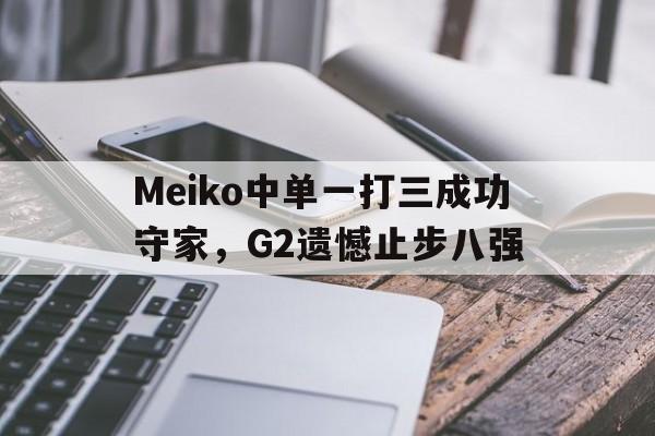 开云（中国）官方网站-Meiko中单一打三成功守家，G2遗憾止步八强